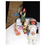 INDIAN DOLL AND OTHERS