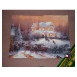 PRAY MAT, THOMAS & KAKIN CLOTH RUG