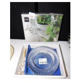 MIKASA WINE SET, CANDLE HOLDER, CUTE ORANGE POT,