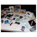 CLOCKS NEW, WATCH, TIC TAV TOE, CD PLAYER, ETC.