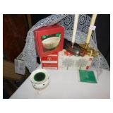 CHRISTMAS BOWL, SOLAR SNOWFLAKES, ETC.