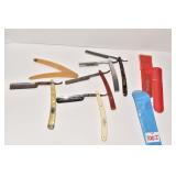 GROUP OF STRAIGHT RAZORS