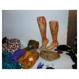 COSTUMES LEGS, CLOWN COSTUME ETC.