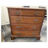 KITTINGER 4 DRAWER 30" H X 29" W X 16" D CARVED