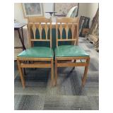 CARD TABLE AND 4 CHAIRS