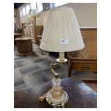 SWING ARM DESK LAMP GLASS CENTER