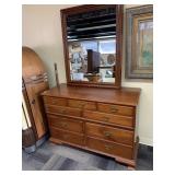 CHERRY DRESSER BRACKET FEET 35" H X 50" W X 20.5"