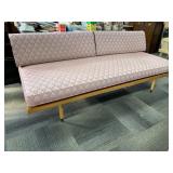 MID-CENTURY SOFA 30" H X 74" W X 30" D