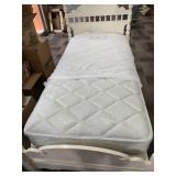 TWIN CLEAN STERNS AND FOSTER MATTRESS & BOX