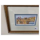 FRAMED PRINTS 13" X 16" BOTH SIGNED