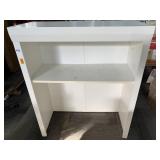 WHITE BOOKSHELF PRESS WOOD 30W 13D 36H