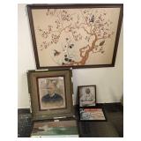 HEINZ JUNIOR FOODS AD. AND MISC. PRINTS/FRAMES