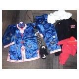 SILK SZ. 12 YOUTH PJ SET, BABY CLOTHES ETC.