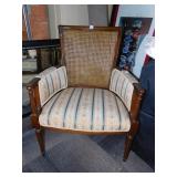 ARMCHAIR CANED BACK UPHL. SEAT AND ARMS