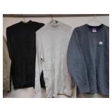 LARGE JACKETS, FLY TAN SUIT, BRANDING SWEATER XL