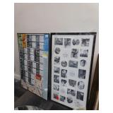 OVAL MIRROR 28" X 18" & FRAMES