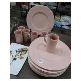 MIKASA 8 PLATES AND CUPS