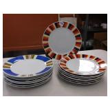 16 ROYAL NORFOLK PLATES 2 PATTERNS