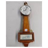 8 DAY INGRAHAM CLOCK EAGLE ON TOP - 22" WIND UP