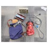 DIRT DEVIL VAC, HO BAYER TRAIN, PRAY BIG SIGN,