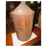 25" WOOD/METAL BARBER SUPPLY USE W/ BANDED WIRE