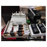 3" X 21" BELT SANDER, BATTERY DOCKING STATION, 4