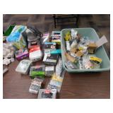 SANDER, 1 1/4" EXTERIOR SCREWS, SCREW HOOKS,