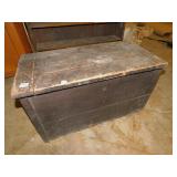 LIFT TOP PINE BOX 31" X 15" X 18"