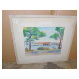 WATERCOLOR BY ROBERT SCHMERTZ AUG. 10, 195821"