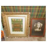 SHADOWBOX FRAME WHAT IS HOME WITHOUT A