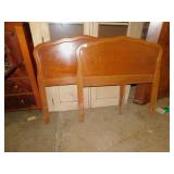 TWIN CHERRY HEADBOARDS NO FRAME OR RAILS