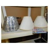 LAMP SHADES, CAMERA, BAROMETER