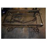 IRON TABLE BASE 42" W X 24" W X 19" H