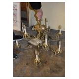 17" H X 30" W METAL W/ CRYSTAL ACCENTS