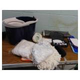 EXPO MARKERS, CLEANING HEADS, SPIN MOP BUCKET,