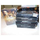 SIX FEET UNDER DVD SERIES, DEADWOOD SEALED SERIES