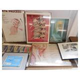 13" X 16 OVERALL SIZE FRAMES 8 MATCHED DARK