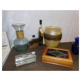 VASE, COVERED BOXES, ETC.