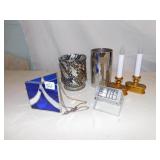 HANGING CANDLE HOLDER, LIGHT, ETC.