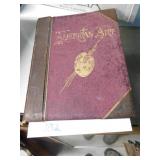 LEATHER BOUND AMERICAN ART WALTER MONTGOMERY