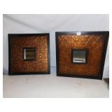 DECORATIVE MIRRORS 16" SQ