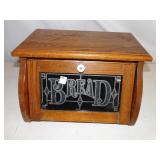 WOODEN BREAD BOX