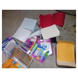 LARGE GROUP OF PLASTIC SHEET PROTECTORS, SNAP IN