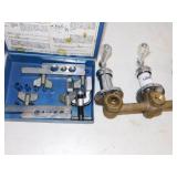 FLARING TOOL & BRASS FAUCET
