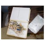 COSTUME JEWELRY, KEEPSAKE BOX