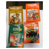 BERZERK, HOME RUN, LASER BLAST,