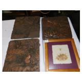 FROG PLAQUES 11.5" SQUARE 3 AND PRINT