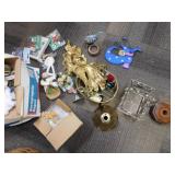 BASKET HOOK RUG SUPPLIES, HOLIDAY DÉCOR ETC.