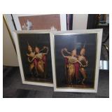 PAIR OF DANCERS 29" X 21"