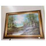 NESSEM OIL ON CANVAS 31" X 43"